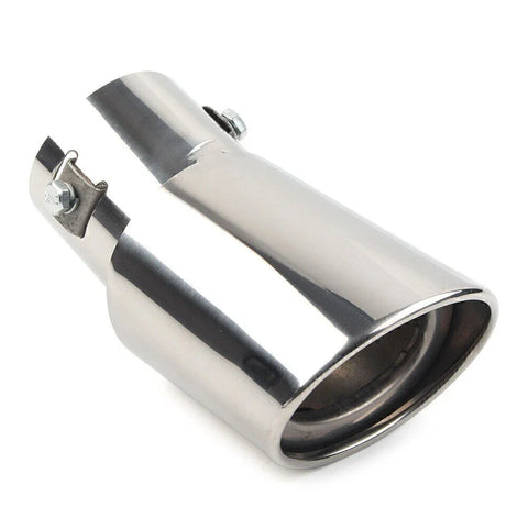 Car Accessories Stainless Steel Exhaust Pipe Tail Muffler Tip (Curved)