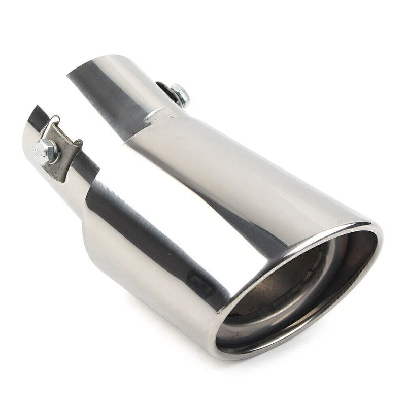 Car Accessories Stainless Steel Exhaust Pipe Tail Muffler Tip (Curved)