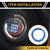 Ford Maverick (2022) Blue Engine Start Stop Button Cover Ring