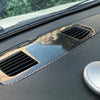 BMW E90 3 Series Carbon Fiber Parts Dashboard Center Air Vent Cover Trim fit