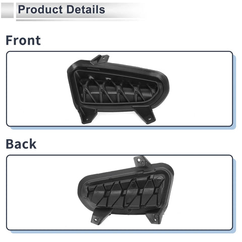 Dodge Durango Front Right Fog Light Grill (2014 - 2022)