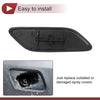 Honda CR-V MK3 Facelift (2009-2011) White Front Left Washer Nozzle Cover