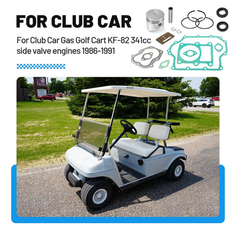 Club Car Gas Golf Cart 86-91 341cc Engine Rebuild Kit