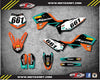 KTM 65 Custom Graphics Kit VITAL Style Decals (2009-2015)