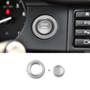 Land Rover Range Rover Red Aluminum Engine Start Buttons Ring Cover Trim
