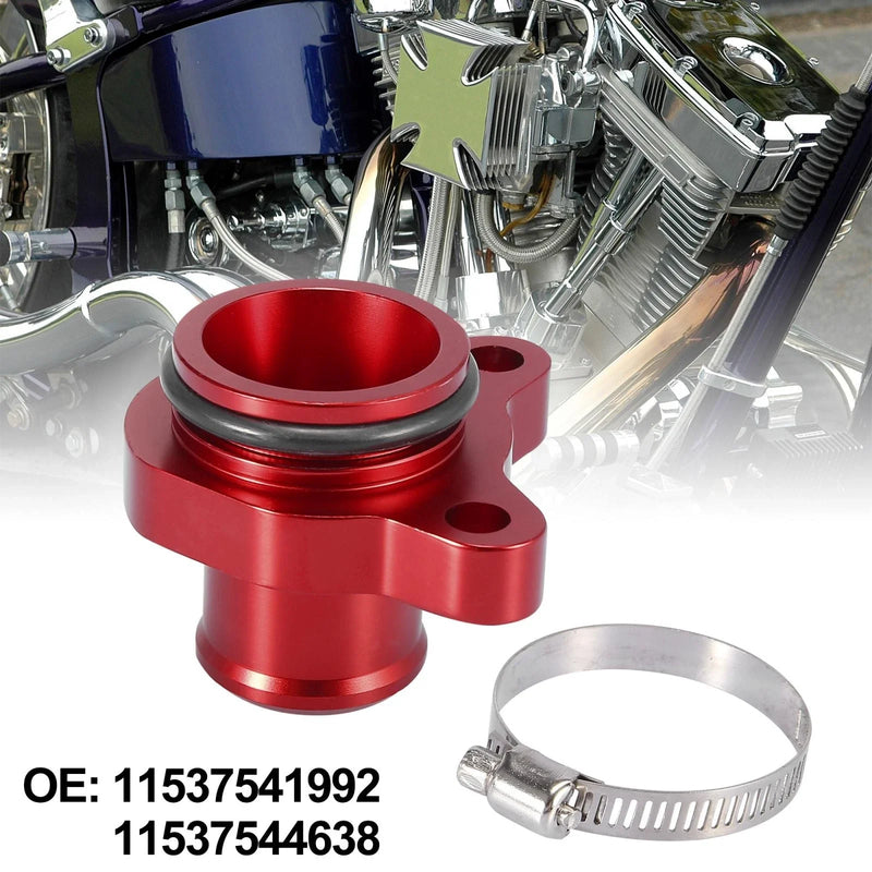 BMW 325i 335i 525i Water Hose Fitting Replacement Set Red