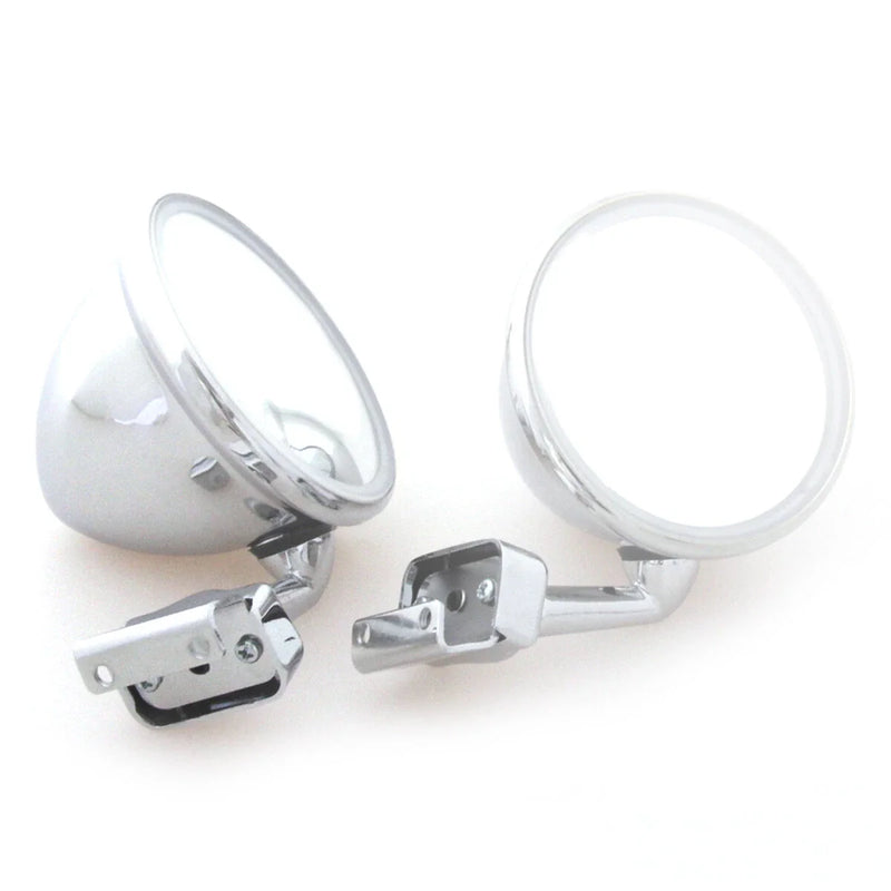 Fender CLight -On Chrome Convex Door Mirrors