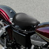 Harley Dyna Super Wide Glide Black Front Driver Rider Seat (2007-2017)