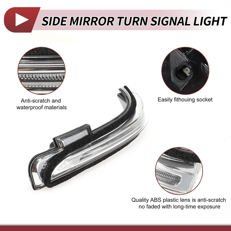 Hyundai Creta IX25 2015-2019 Left LED Car Mirror Turn Signal Light
