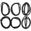 Windshield Door Rubber Seal Strip Set 6 Toyota Corolla KE10 4D Sedan 1966-70