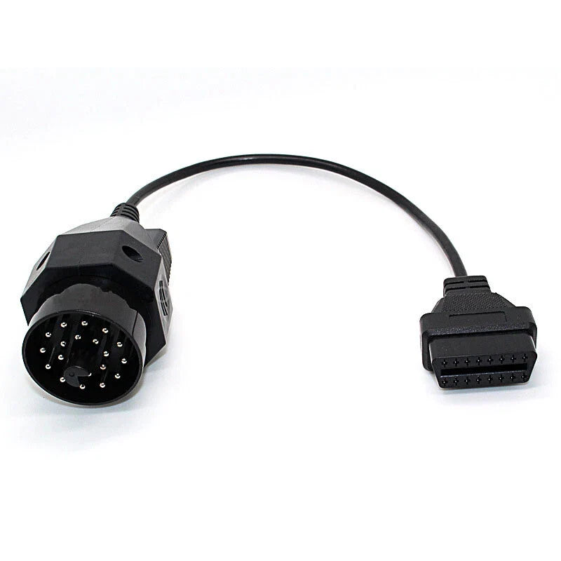 BMW 20 Pin to 16 Pin OBD2 OBDII Diagnostics Connector Adapter Cable fit