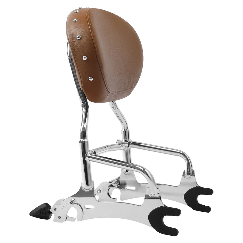 Indian Chief Classic Dark Horse 12in Chrome Sissy Bar Backrest