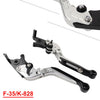 Kawasaki ZX636R ZX6RR CNC Extendable Brake Clutch Levers (2005-2006)