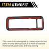 Ford Maverick Carbon Fiber Headlight Switch Button Panel Cover (2022-2024)