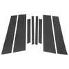 BMW X4 Carbon Fiber 8 Pcs Door Pillar Window Trim (2019-2024)