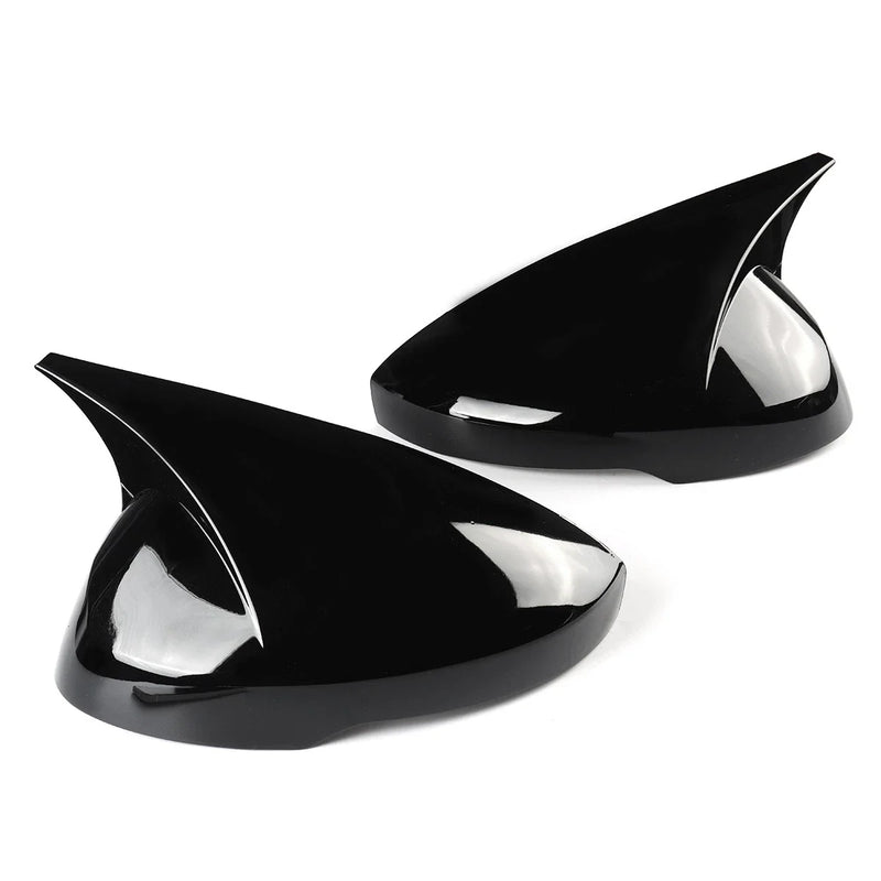 Honda Civic Pair / Black Side Rear View Mirror Cover Cap (2022–2025)