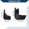 Mercedes-Benz Smart 4 Door Mud Flaps Splash Guards Set (2016-2021)