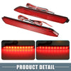 Toyota RAV4 Rear Bumper Reflector LED Brake Tail Lights (2019)