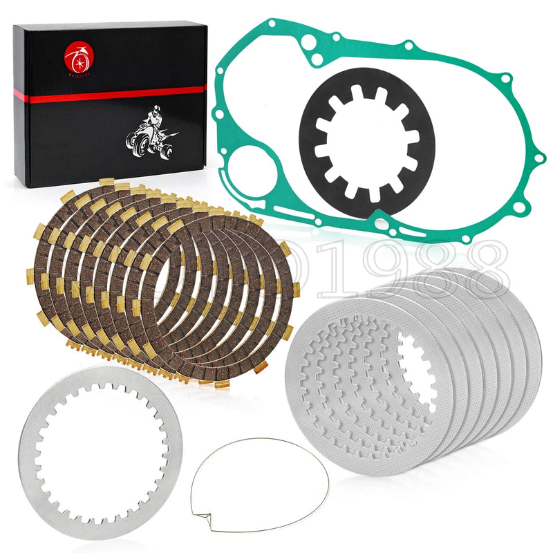 YAMAHA XVS1100 V-Star Clutch Friction Plates Kit w/Gasket (1999–2009)