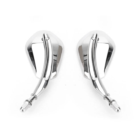 Softail Sportster Touring Custom Mirror Diamond M8 Chrome E-Approved (2018-2023)
