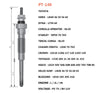 TOYOACE, COROLLA, STARLET, CROWN, HIACE, HILUX 4 x Glow Plugs