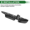 BMW 525i 1pc Left Front Bumper Retainer Bracket (2004-2007)