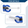 Toyota Yaris (2020-2023) - 23cm Blue Tow Hook Ring