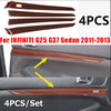 Infiniti G25 G35 G37 Wood Grain Door Panel Strip Cover Trim (2007–2013)