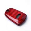 2015-2023 Cadillac ATS CTS CT6 Carbon Fiber Red Key Cover Case (2015-2023)
