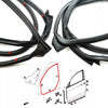 Honda Civic 10th Gen 4DR 2017-2021 Front Door Weatherstrip