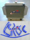 Suzuki Sierra SJ410 SJ413 Aluminum Radiator + Black Hose (1981-1998)