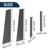 Honda Civic (2012-2015) Carbon Fiber Black 8 Pcs Door Pillar Window Trim