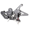 Suzuki GSR750 Steel Black Rearset Footpegs (2011-2016)