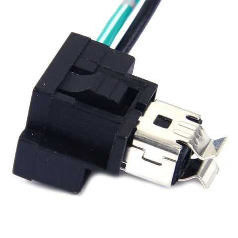 Car 2 x H1 Fog Light Lamp Bulbs Extension Wire Cable Socket (Fits Various Models)