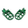 Sur Ron S / X, Honda CRF 150F 230F Green Foot Pegs (2003-2019)