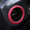 Subaru BRZ, Toyota GT86 1pc Pink Leather Air Outlet Cover (2012-2020)