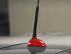 Mini Cooper R55 / R56 (2006-2013) Carbon Fiber Red 1pc Roof Antenna Cover