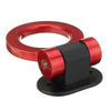 Car Racing Style Accessories Red Universal Ring Tow Hook Decoration