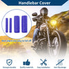 Motorcycle 1/8" / 29mm Hand Grips Rubber Blue