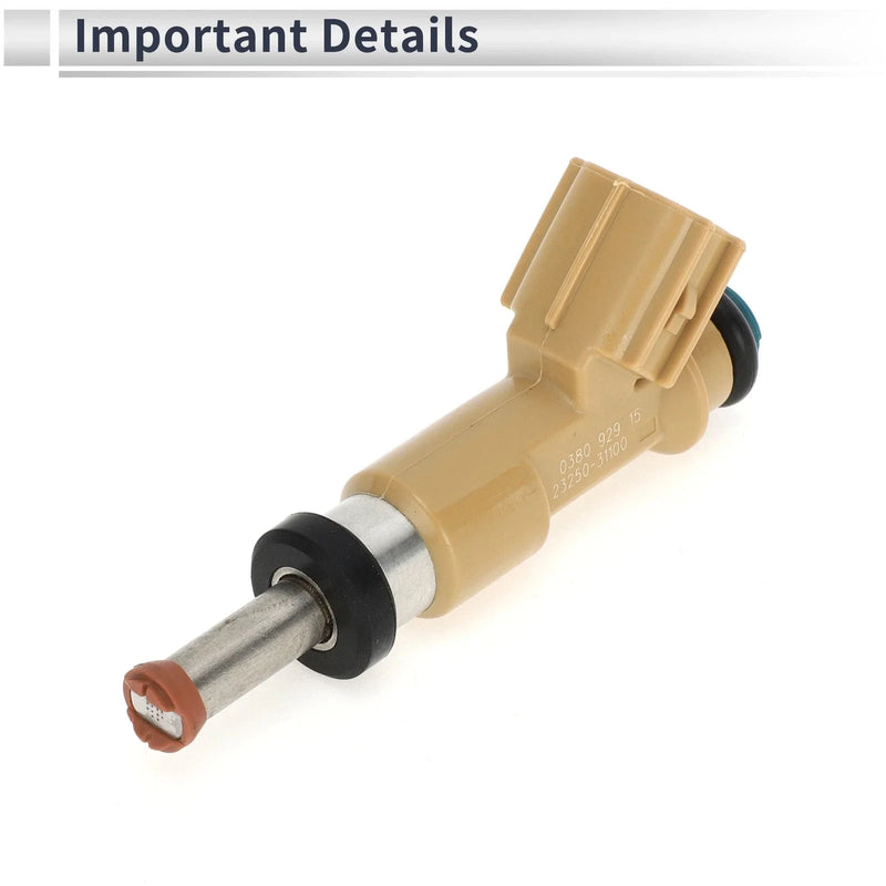 Toyota 4Runner 4.0 V6 Fuel Injector 1 x Light Brown (2010-2019)
