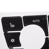 Opel Astra J A/C Button Repair Decal Set (2009-2015)