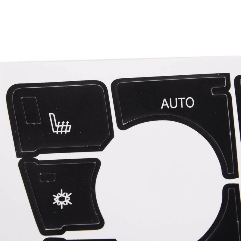 Opel Astra J A/C Button Repair Decal Set (2009-2015)