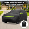 Mercedes-Benz GLA 2013-2023 with Zipper Waterproof 226D-PU Car Cover