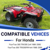 Honda Fourtrax 300 TRX300 FW Handlebar 2 x (1988–2000)