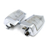 Nissan Datsun Navara D21 1985-1997 Chrome Side Corner Parking Light