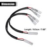 Honda Motorcycle Turn Signal Cable Adapter Connector 2 x