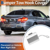 BMW 5 Series F10 Titan Silver Rear Bumper Tow Hook Cover
