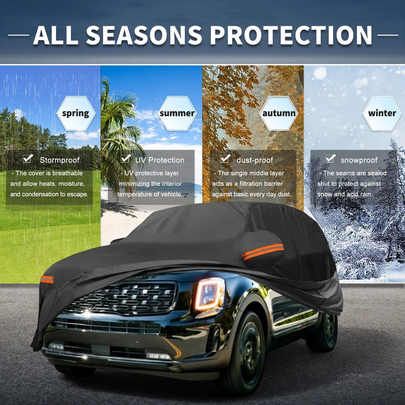 Kia Telluride Waterproof Aluminum Film Car Cover (2020-2023)