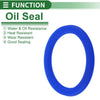 MakeModel Oil Seal / 40x50x4mm / Rotary Shaft Seal TPU Blue 5 Pcs