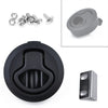 Boat Deck Hatch Door 2" Flush Pull Slam Latch (No Lock Core)